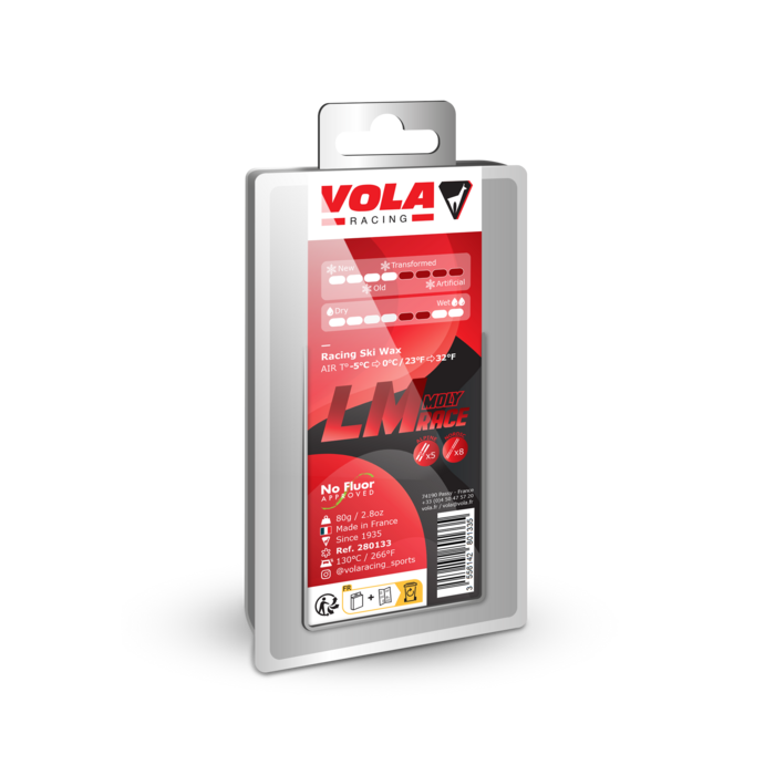 Vola LM Race Molybden Röd glidvalla 80 g