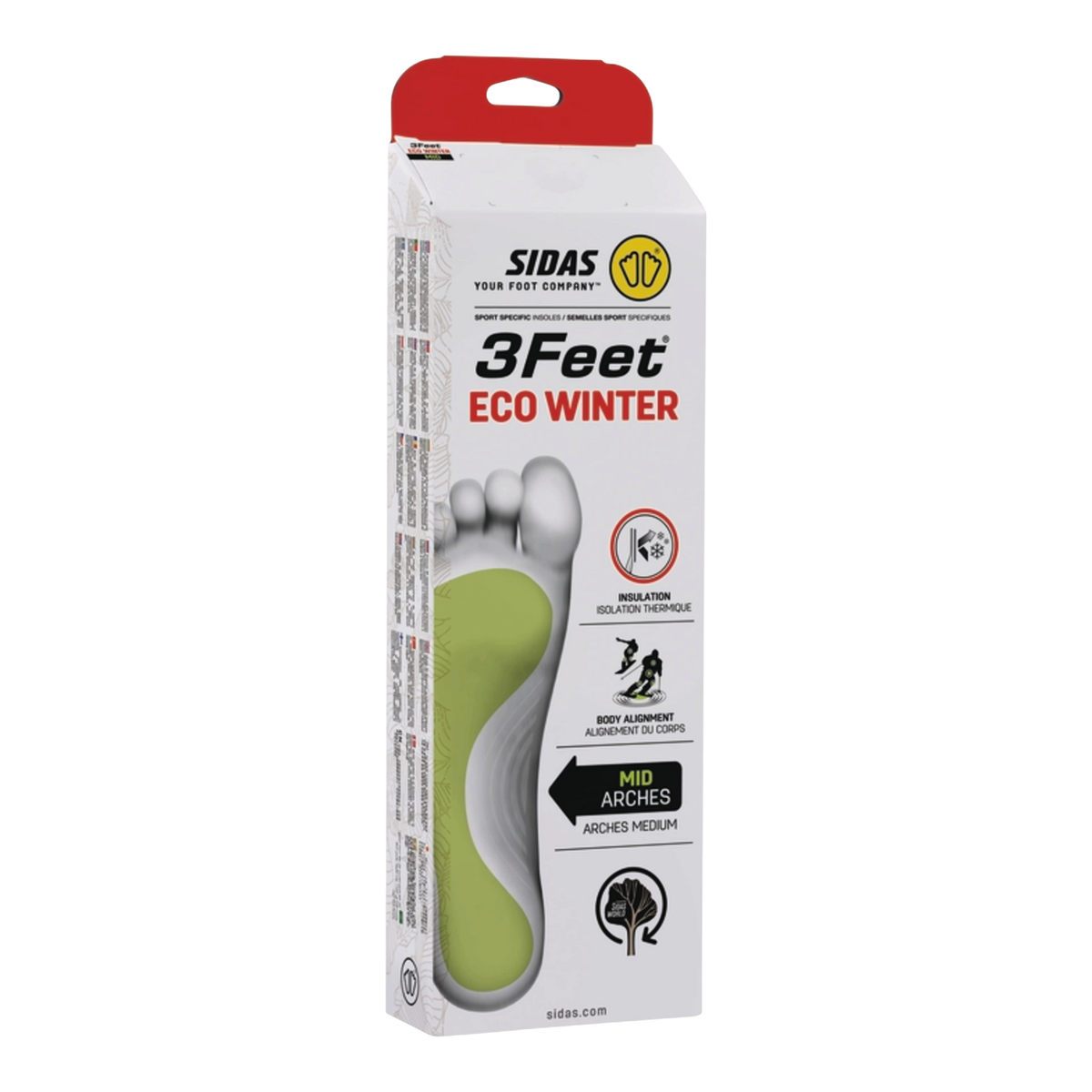 Sidas 3Feet Eco Winter alpinsulor