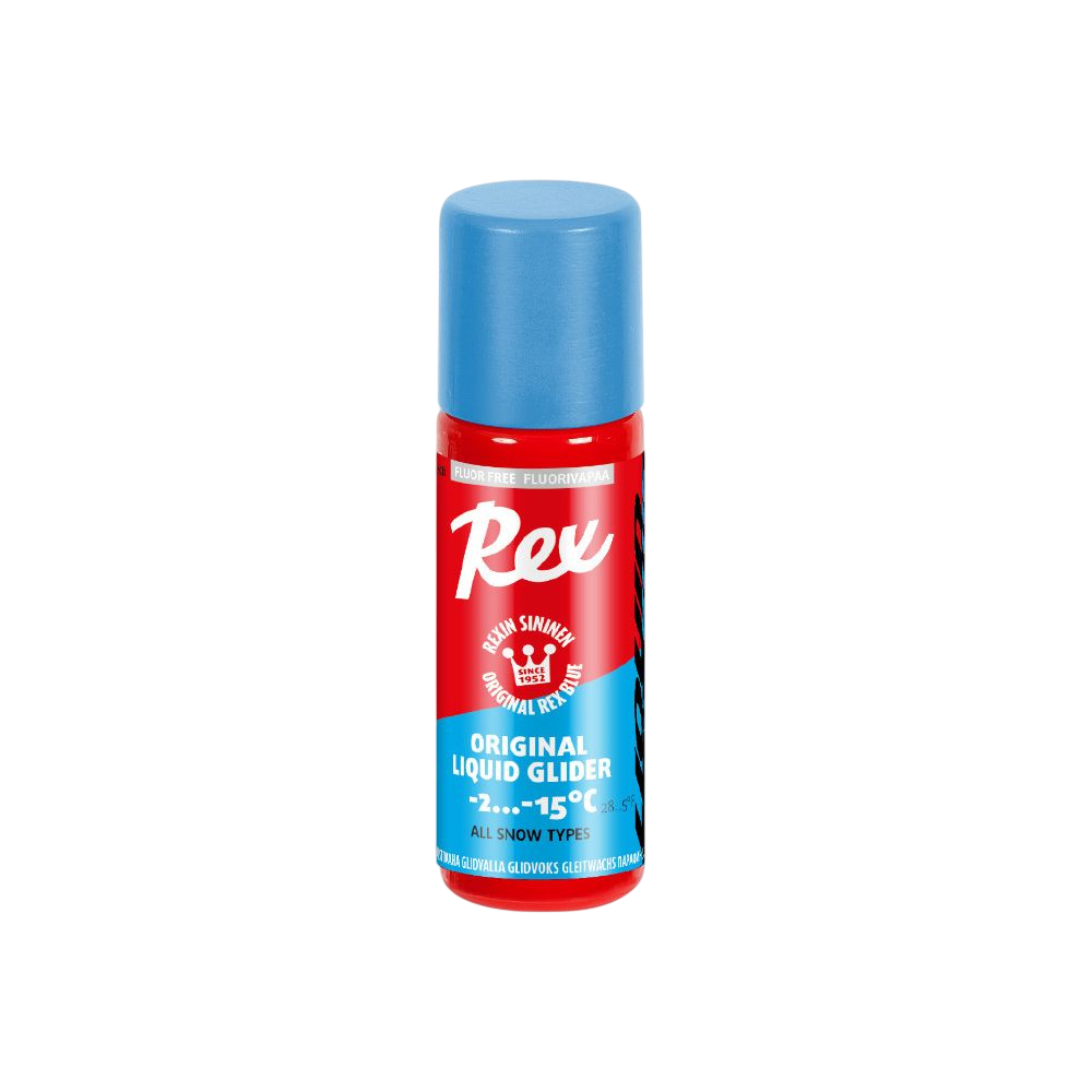 Rex Original Blue flytande glidvalla med svamp 60 ml