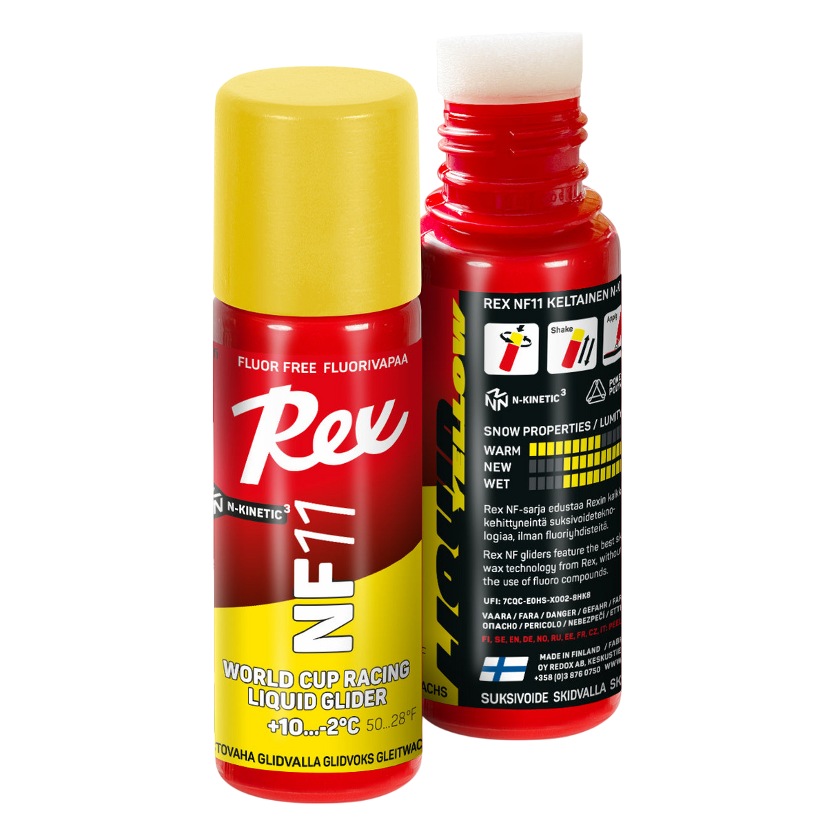 Rex NF11 Yellow flytande glidvalla