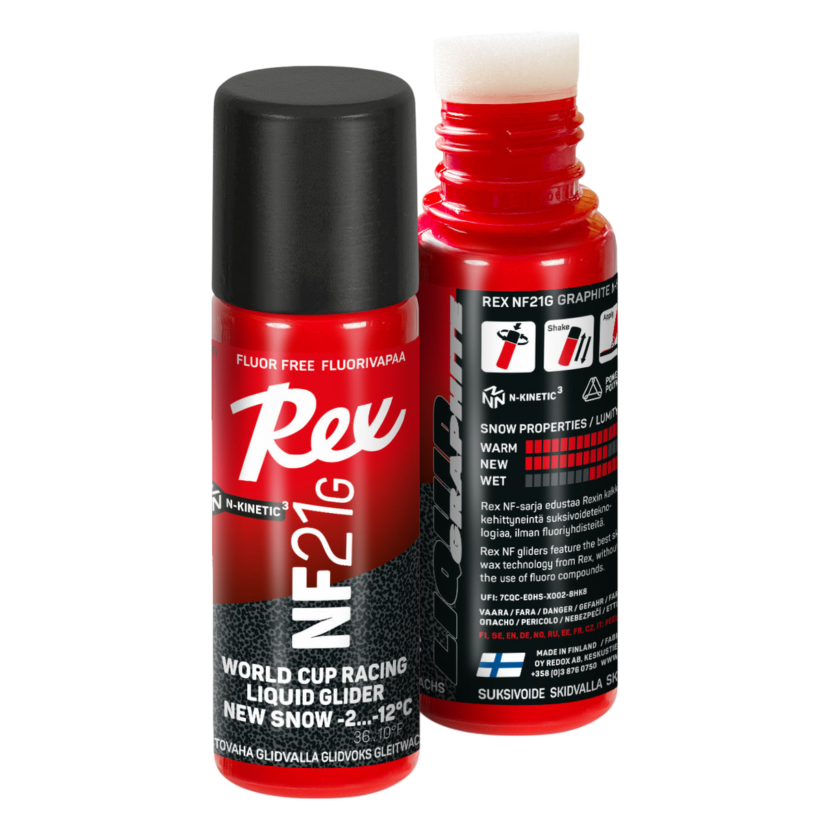 Rex NF21G Black flytande grafitglidvalla