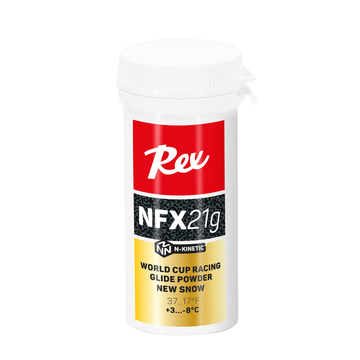 Rex NFX21G Black New Snow vallapulver 20 g