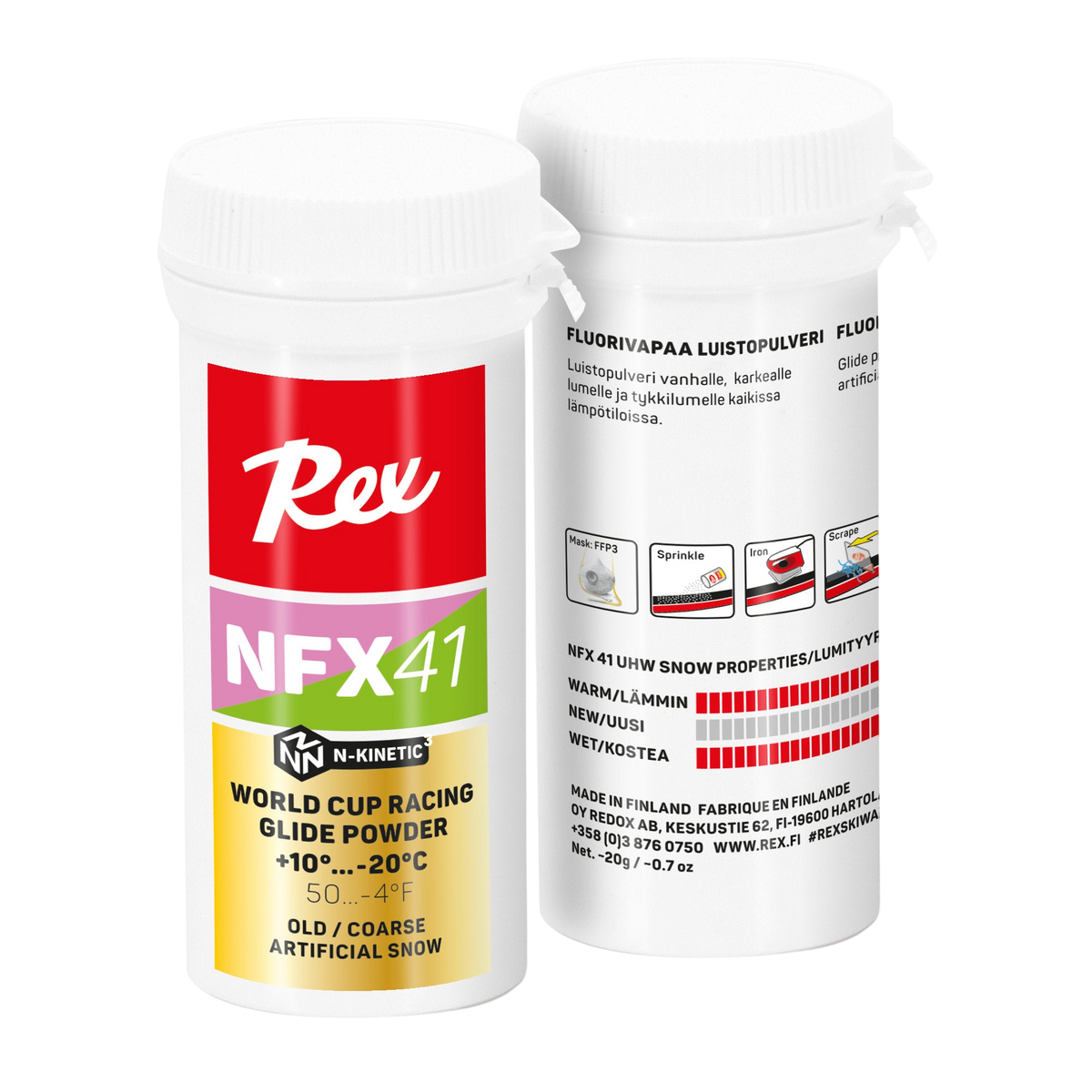 Rex NFX41 Pink/Green UHW vallapulver 20 g
