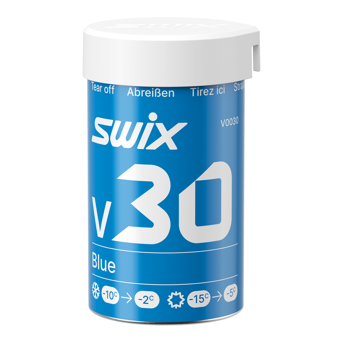 Swix V30 Burkvalla Blå -2 / -10 (V0030)
