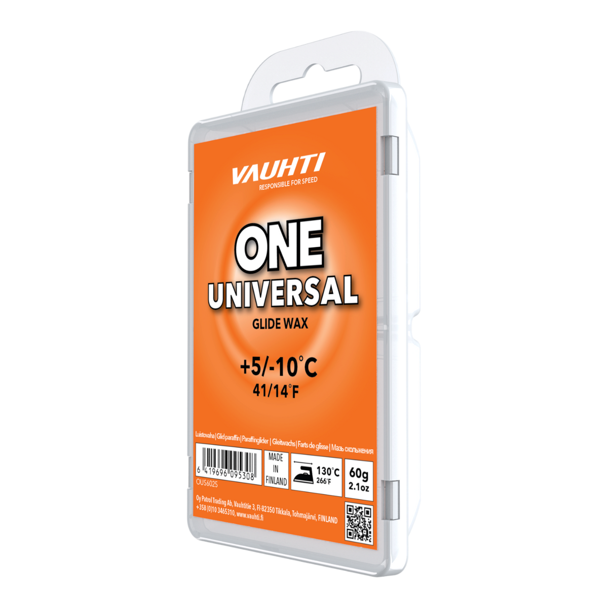 Vauhti ONE Universal Glidvalla 60 g +5 / -10