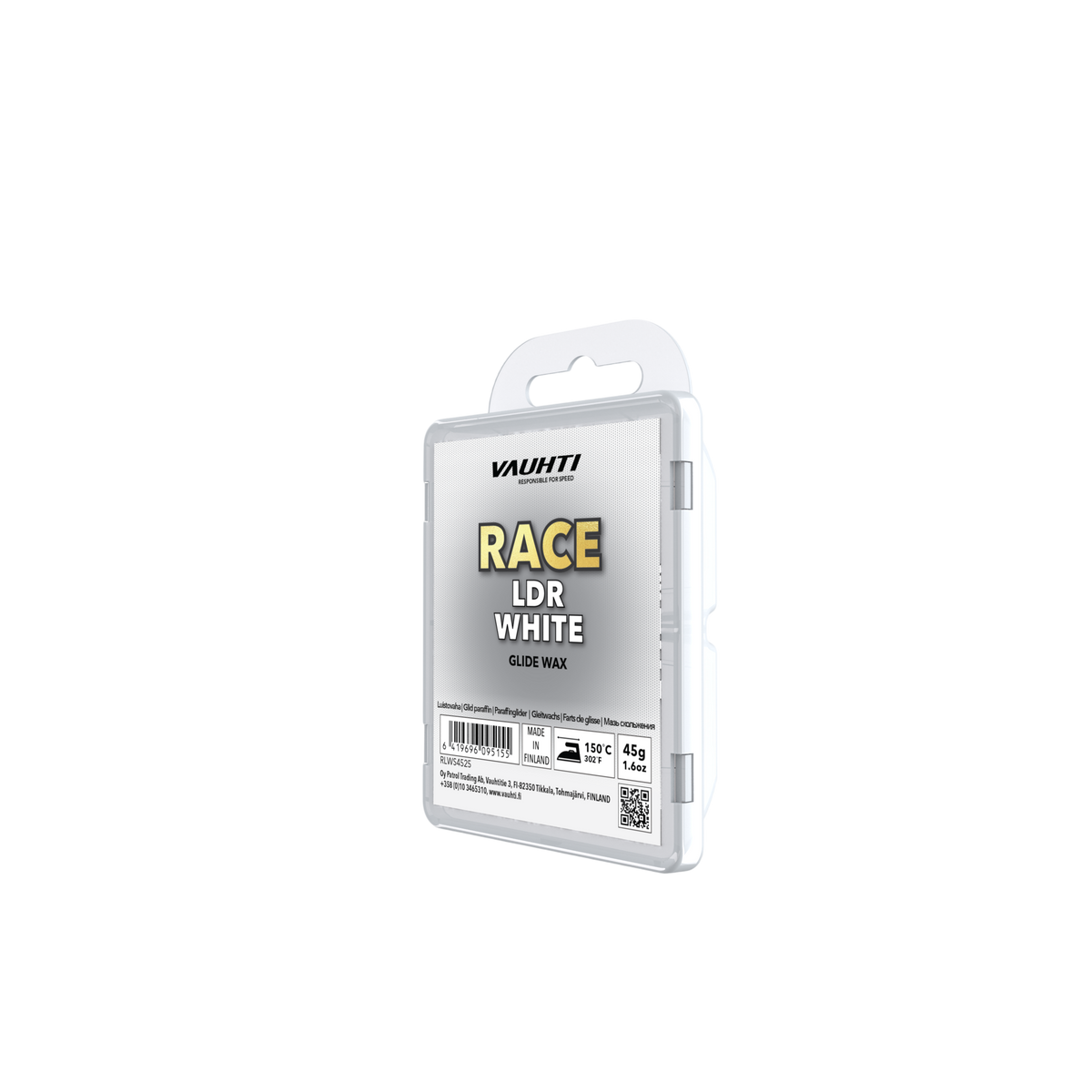 Vauhti Race LDR White Grundvalla 45 g