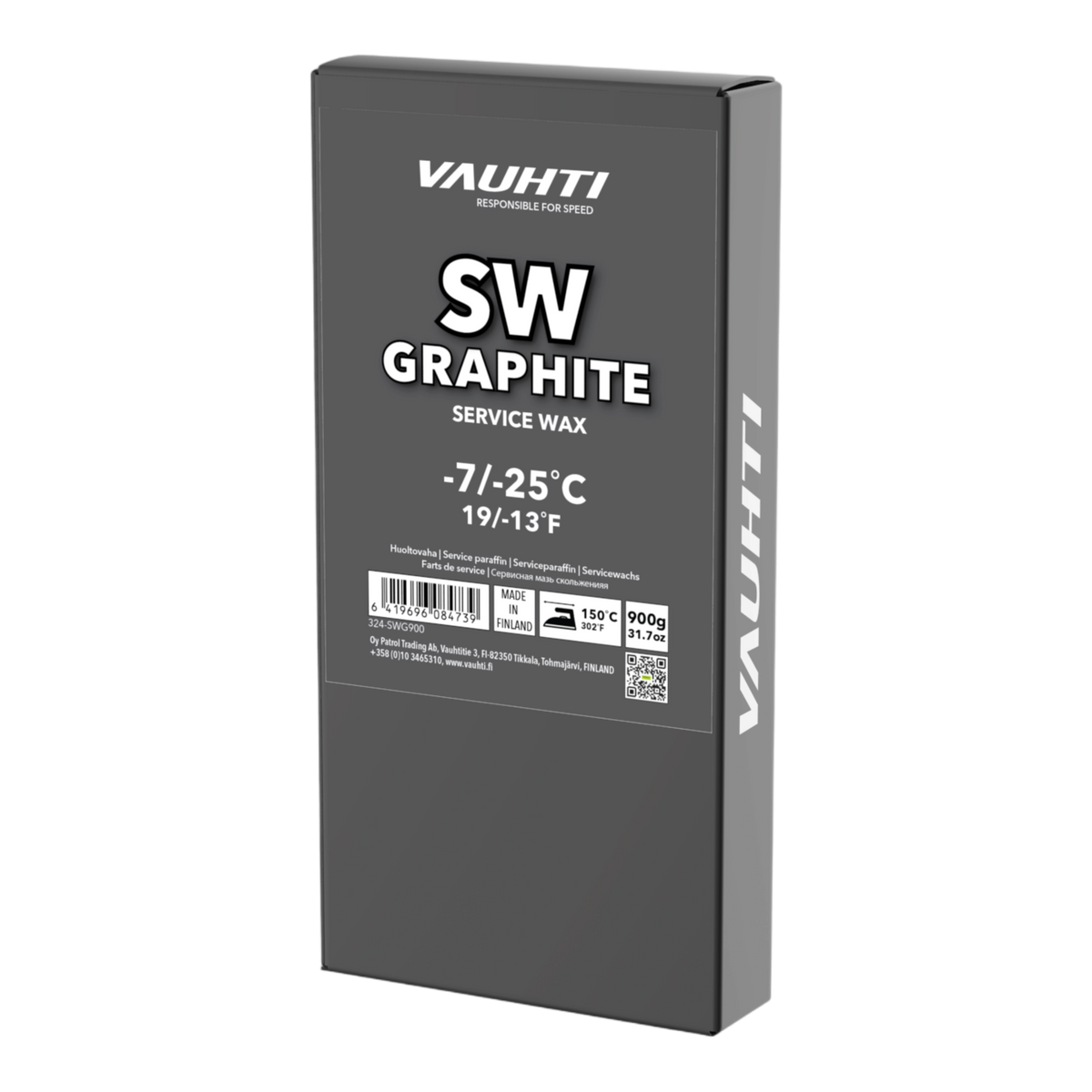 Vauhti Service Wax Graphite Glidvalla 900 g -7 / -25