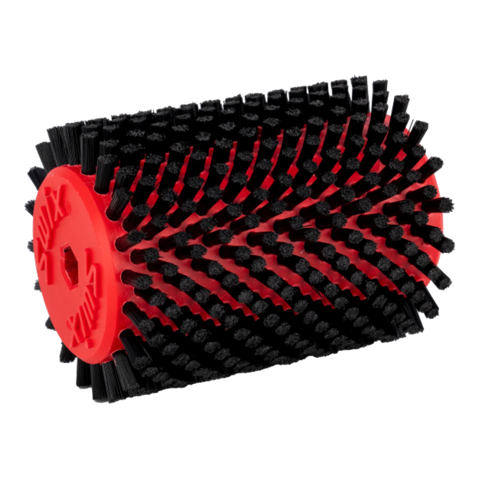 skidvalla.se Swix Roto Nylon 100 mm stiff black nylon brush for alpine ski waxing and polishing