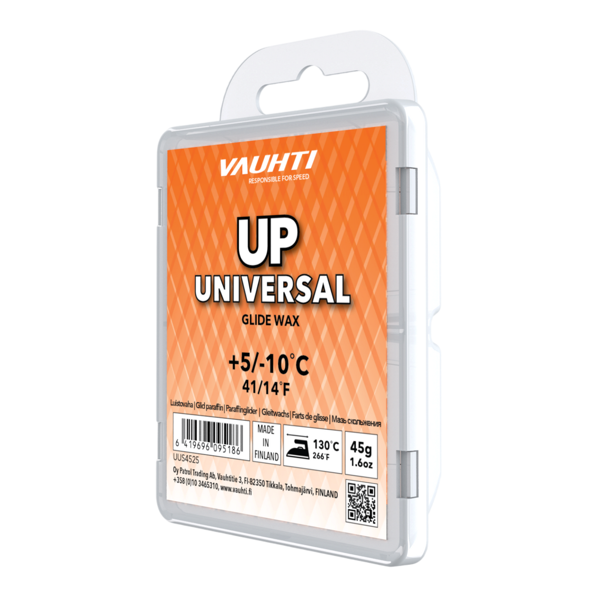 Vauhti UP Universal Glidvalla 45 g +5 / -10