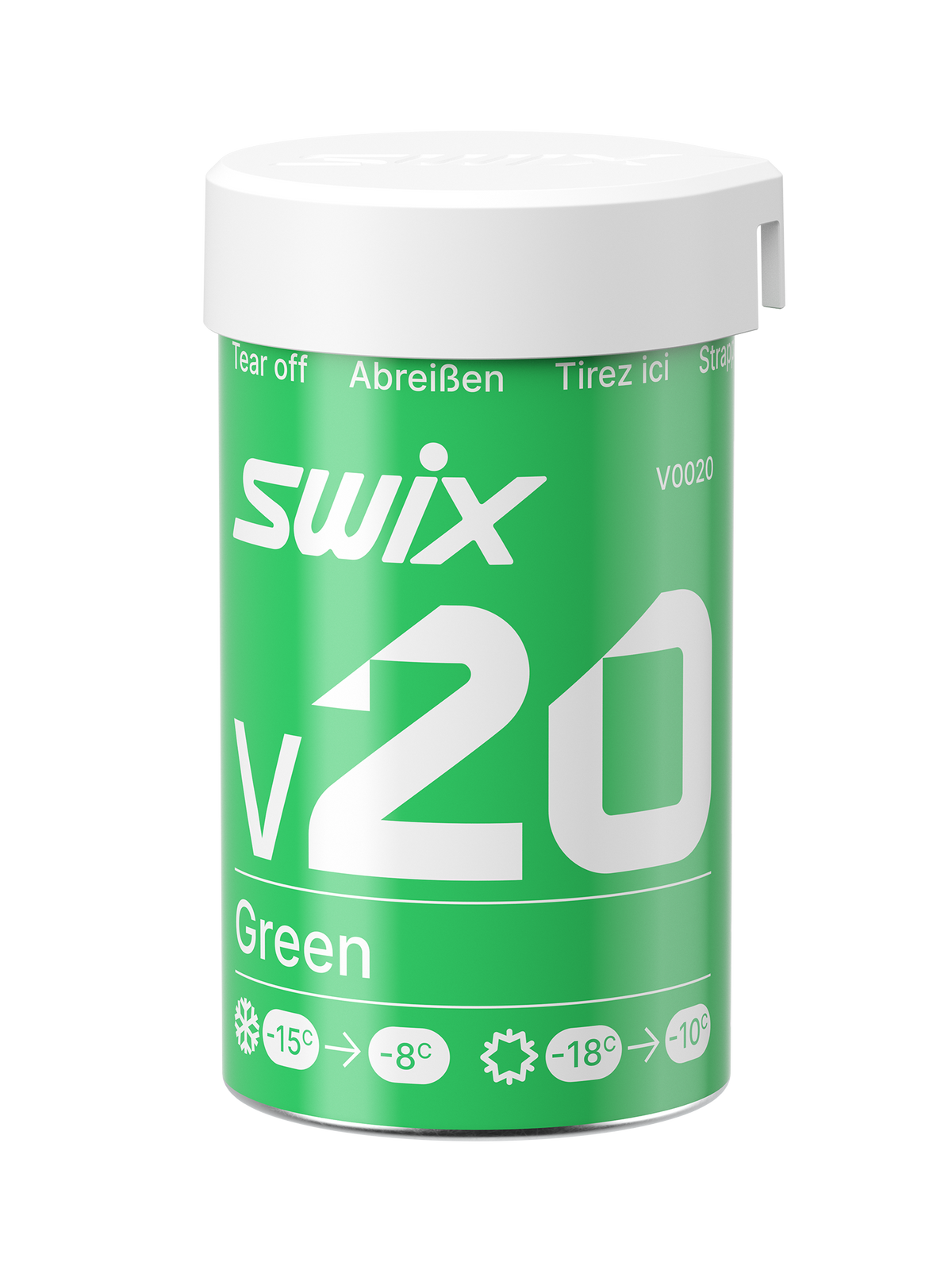 Swix V20 Burkvalla Grön -8 / -15
