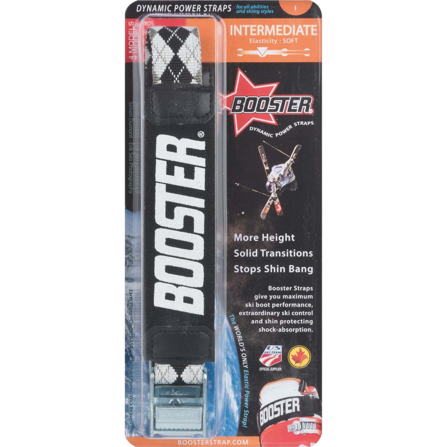 Booster - Booster Strap Ski Boot Strap - Soft - BOOSTERSOBLK9 - Skidvalla.se