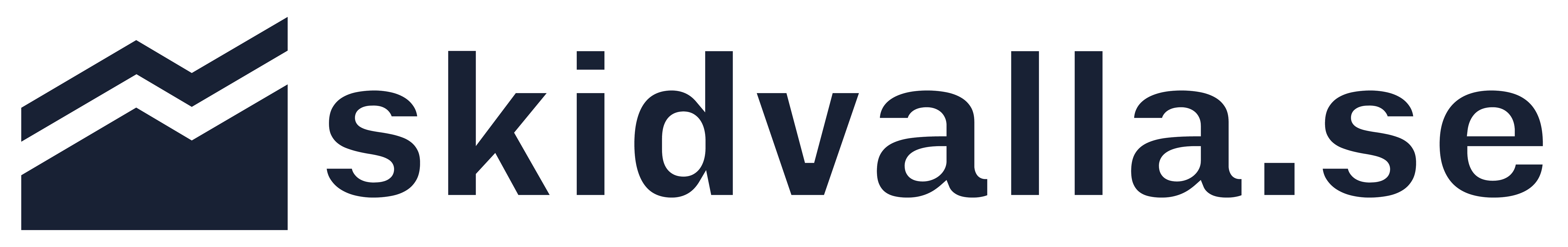 Liggande logotyp med vit kant