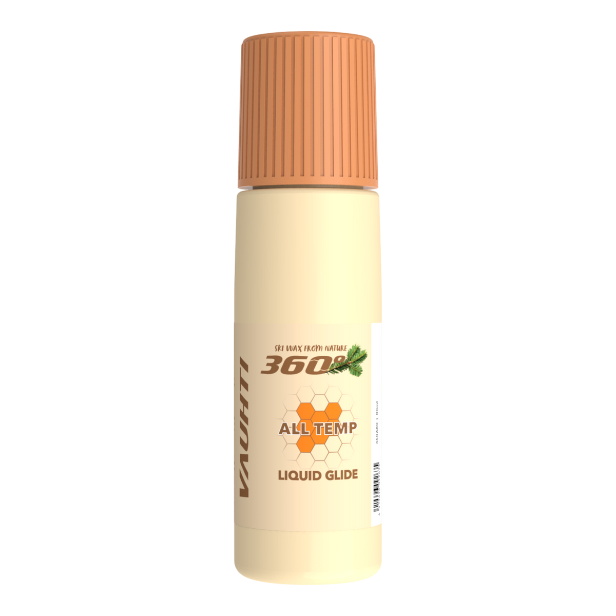 skidvalla.se Vauhti 360 All Temp liquid glide wax in an 80 ml bottle for all snow types and temperatures
