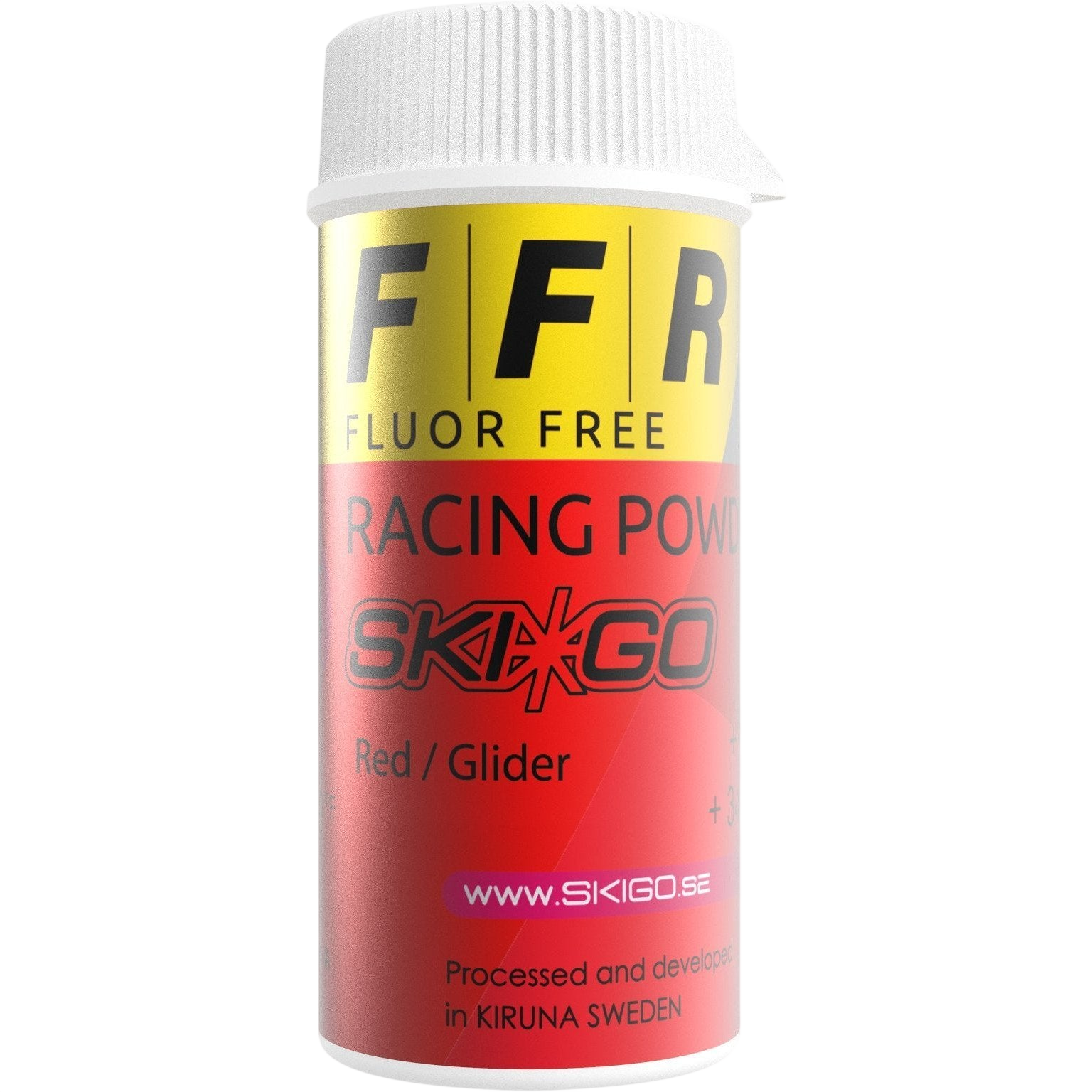 SkiGo FFR Racing Powder Red +1 / -5 | Skidvalla.se – skidvalla.se
