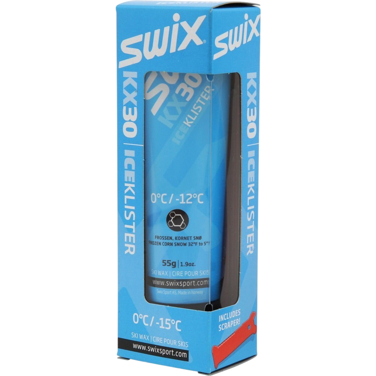 Swix - Swix KX30 Blue Ice Klister 0 / -12 - KX30 - Skidvalla.se