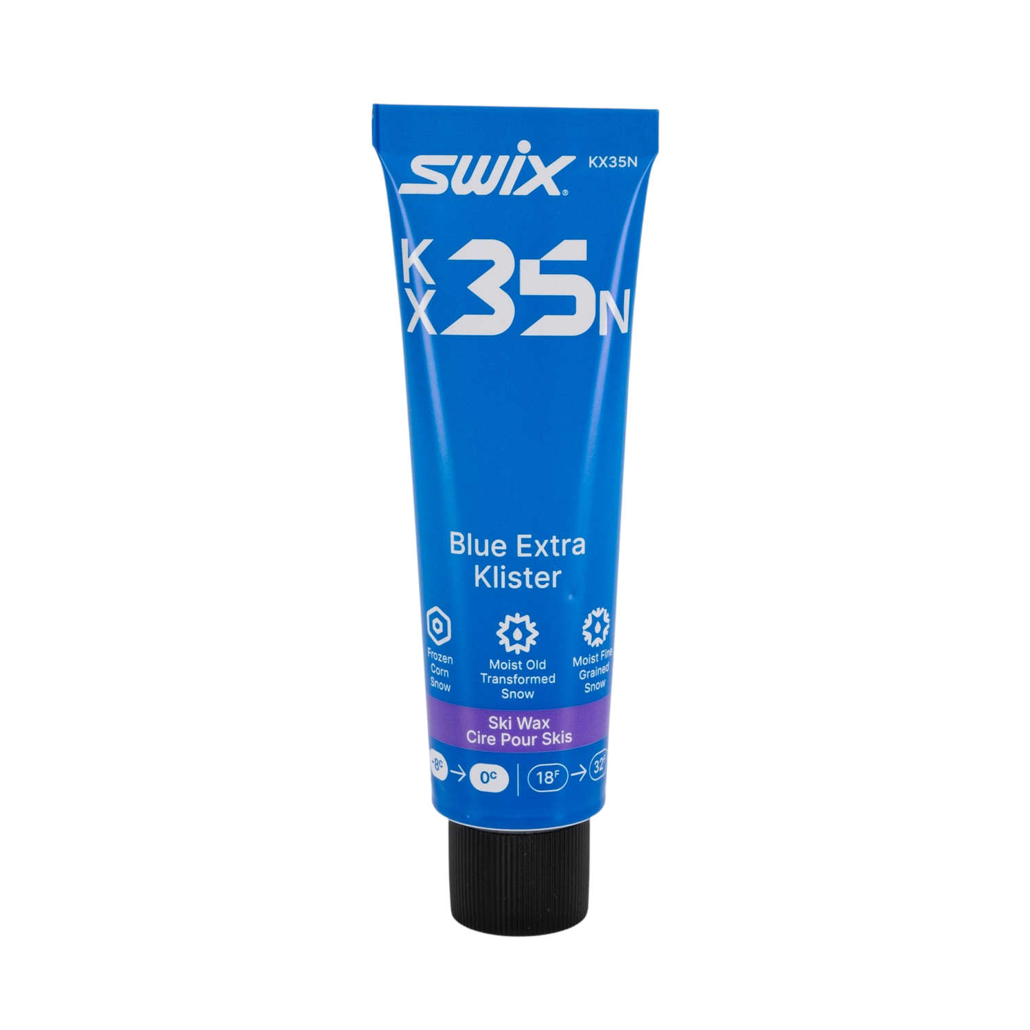 Swix - Swix KX35N Blue Extra Klister +0 / -8 - KX35N - V - Skidvalla.se
