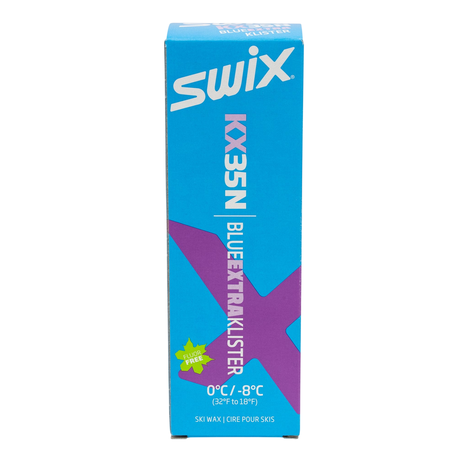 Swix - Swix KX35N Blue Extra Klister +0 / -8 - KX35N - V - Skidvalla.se