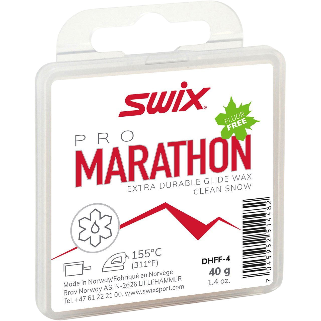 Swix - Swix Marathon Fluor Free 40g - DHFF-4 - Skidvalla.se