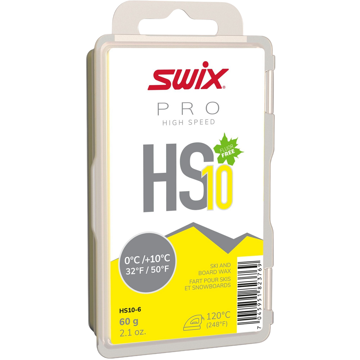 Swix - Swix Pro HS10 Yellow +10 / -0 60g - HS10-6 - Skidvalla.se