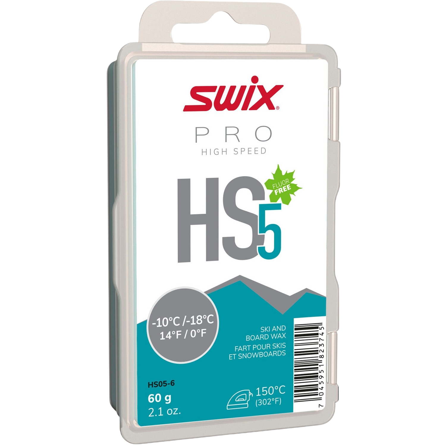 Swix - Swix Pro HS5 Turquoise -10 / -18 60g - HS05-6 - Skidvalla.se