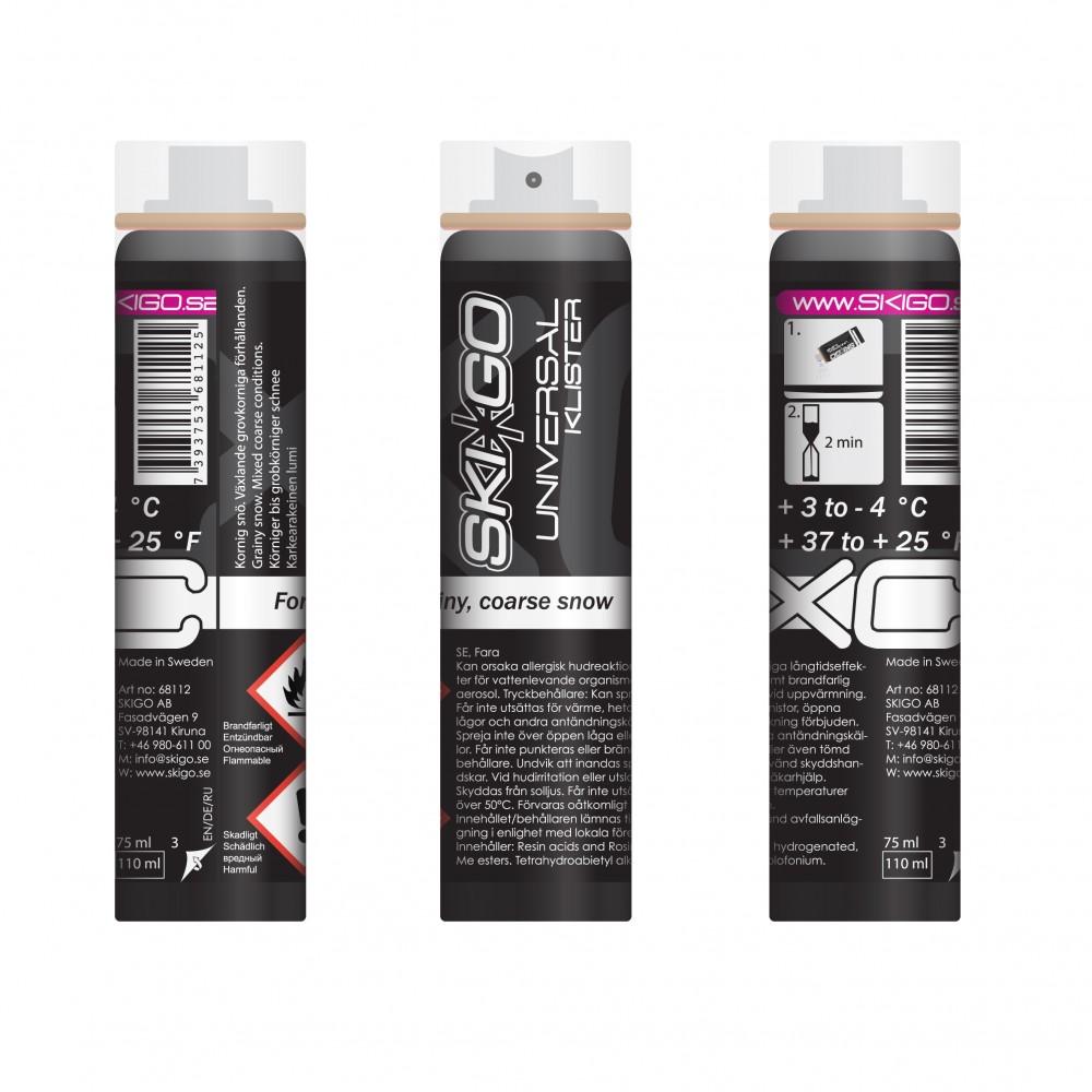 SkiGo - Skigo Universalklister Spray +3 / - 4 - 68112 - skidvalla.se
