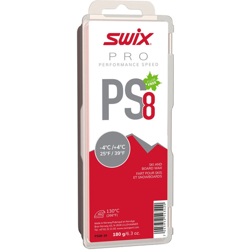 Swix - Swix Pro PS8 Red +4 / -4 180g - PS08-18 - Skidvalla.se