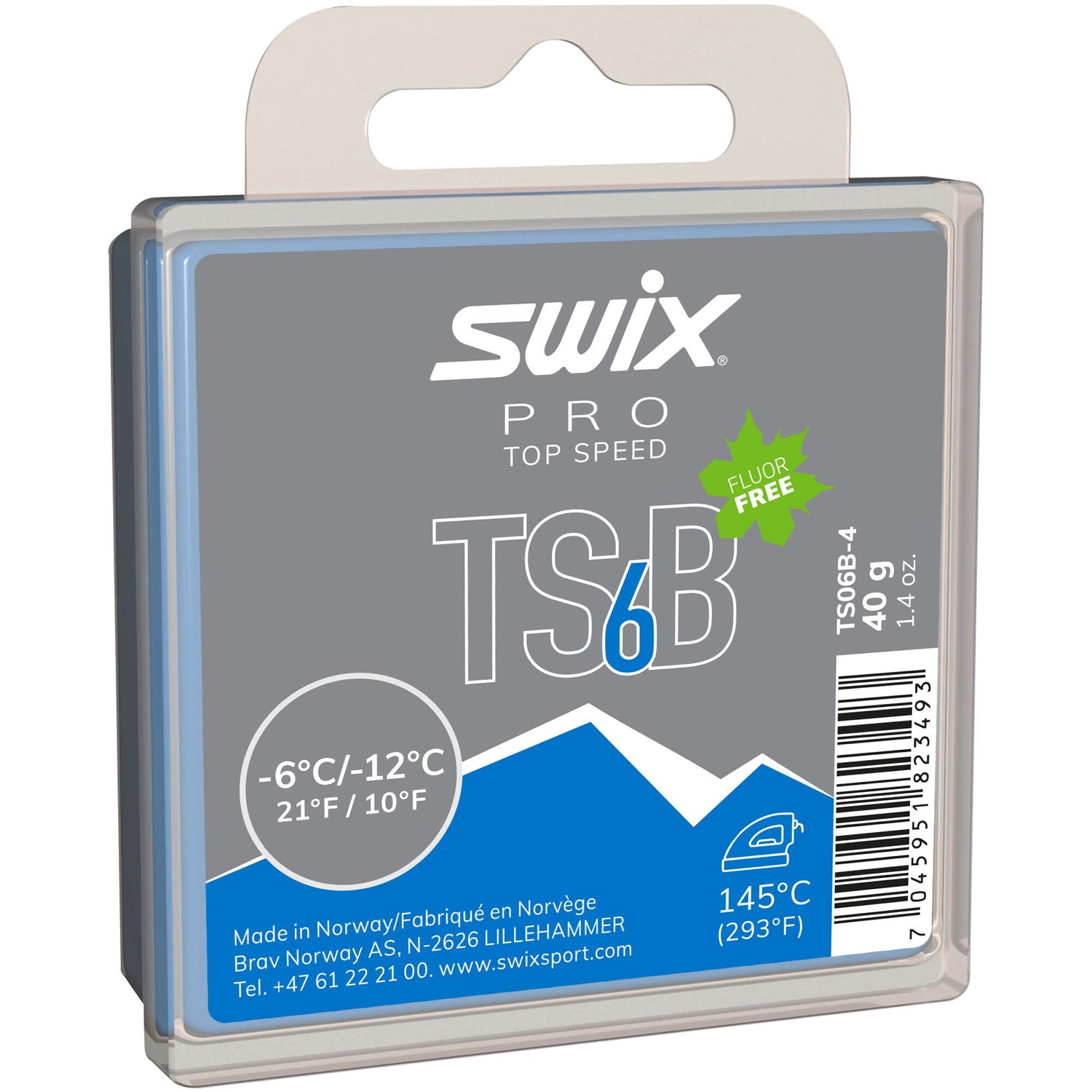 Swix - Swix Pro TS6 Black -6 / -12 40g - TS06B-4 - Skidvalla.se