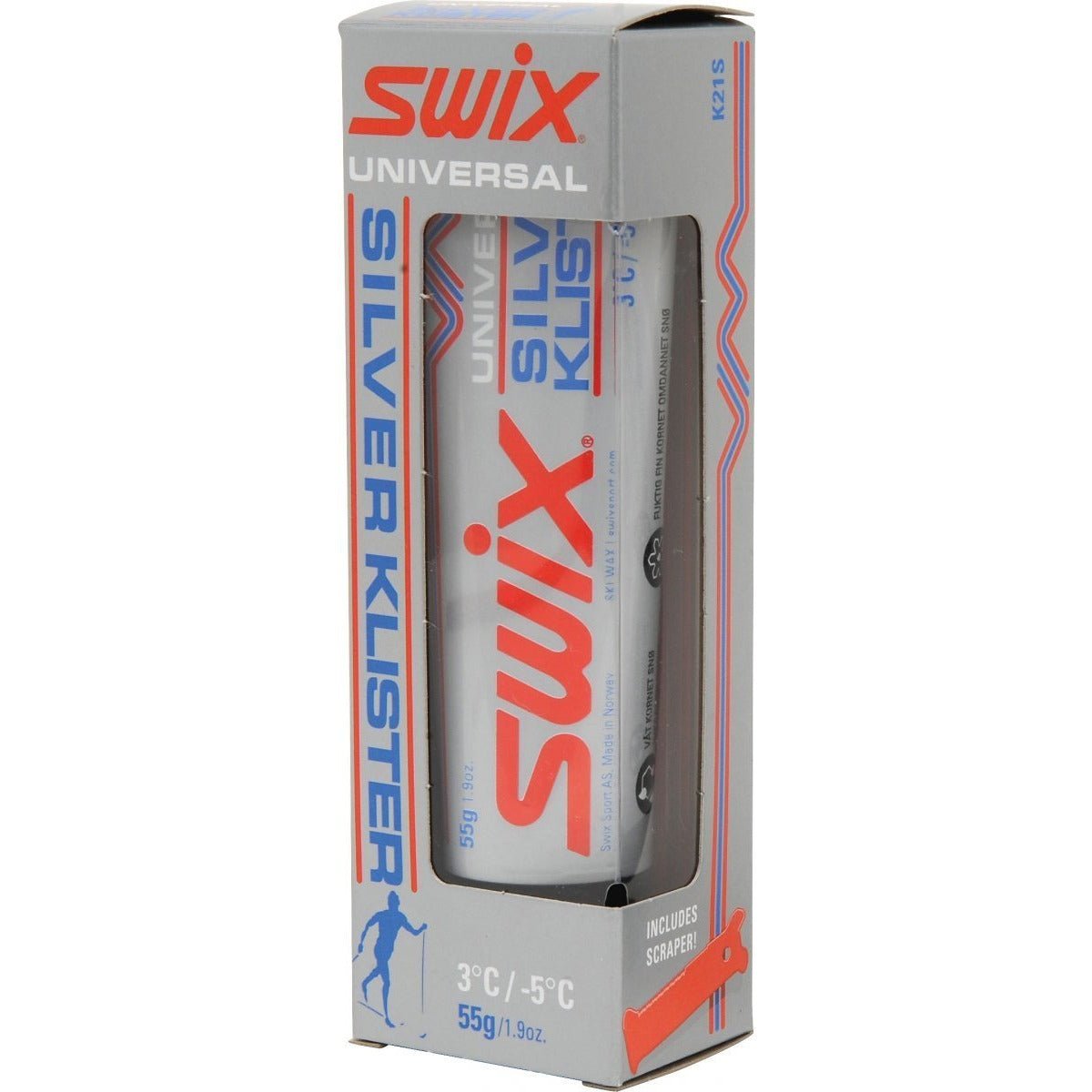 Swix - Swix Silver Universal Klister +3 / - 5 - K21S - skidvalla.se