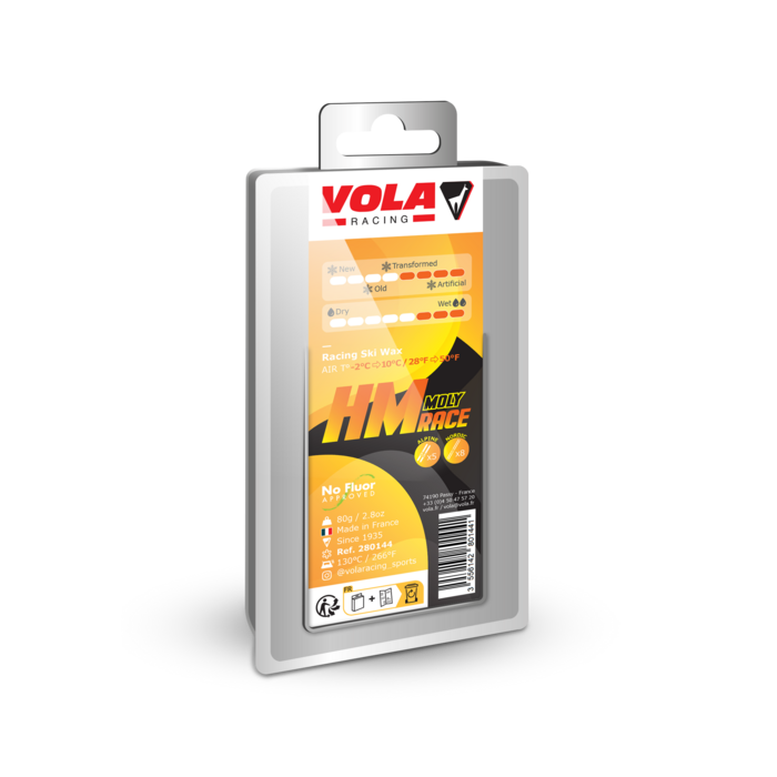 Vola HM Race Molybden Gul glidvalla 80 g