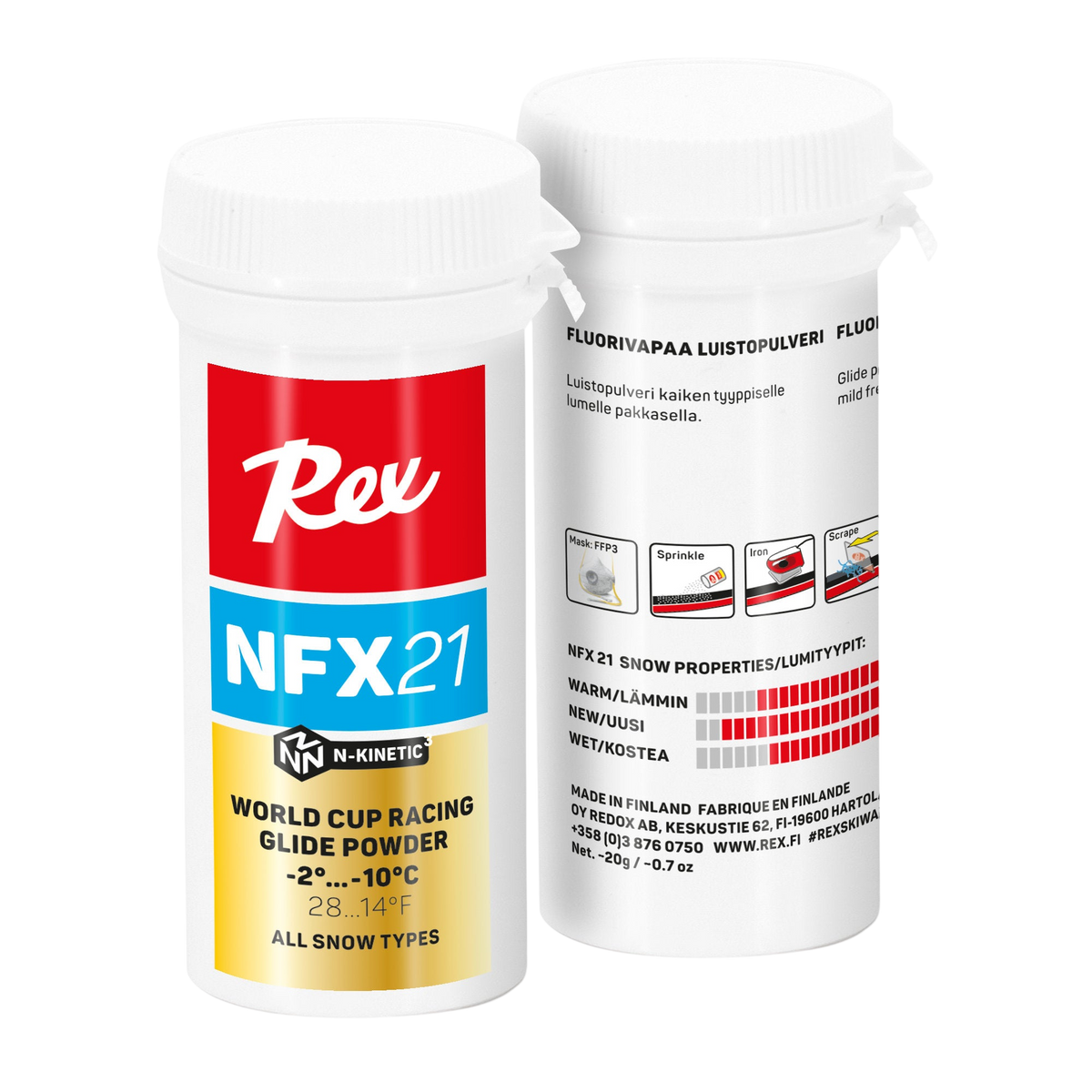 Rex NFX21 Blue vallapulver 20 g