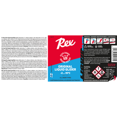 Rex Original Blue flytande glidvalla med svamp 60 ml