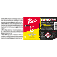Rex G11 Yellow flytande glidvalla