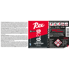 Rex G21G Black flytande grafitglidvalla