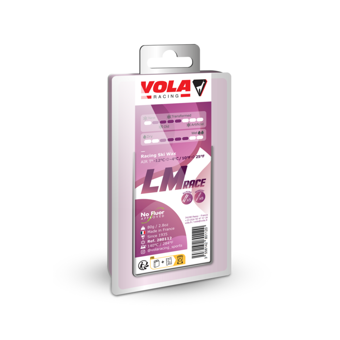 Vola LM Race Lila glidvalla 80 g