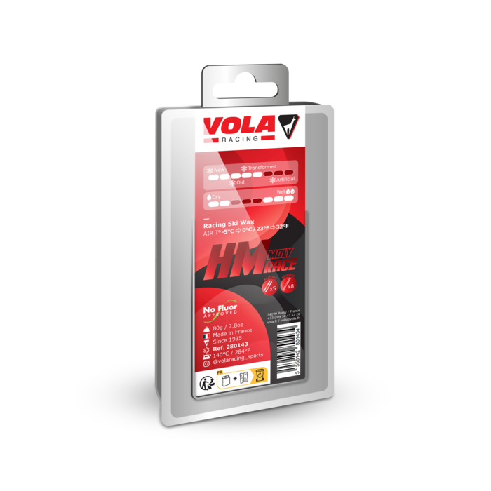 Vola HM Race Molybden Röd glidvalla 80 g