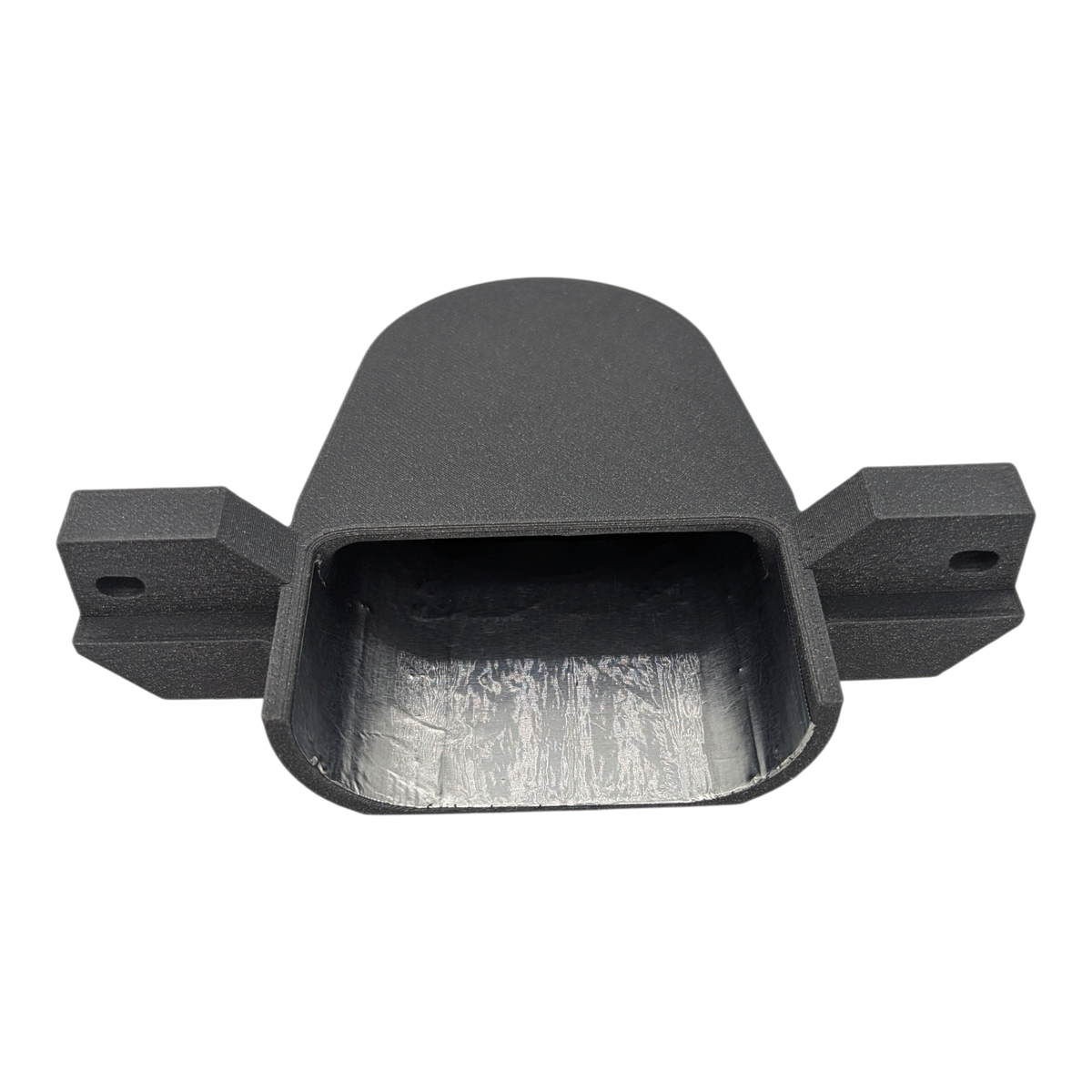 skidvalla.se Snowglide dust extraction adapter for ski edge grinding machine in grey matte finish