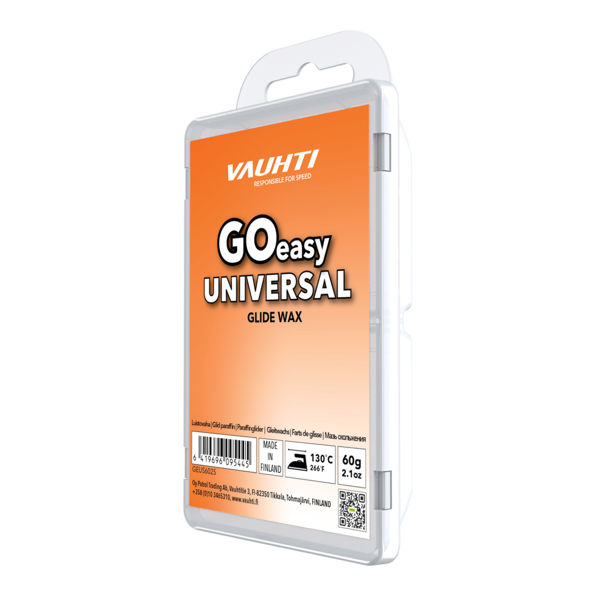 Vauhti Go Easy Universal Glidvalla 60 g +5 / -10