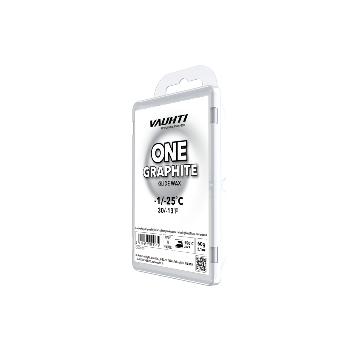 Vauhti ONE Graphite Glidvalla 60 g -1 / -25