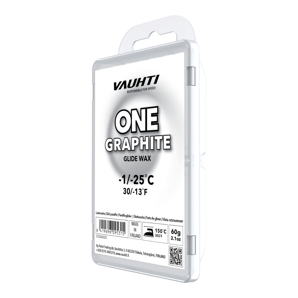 Vauhti ONE Graphite Glidvalla 60 g -1 / -25