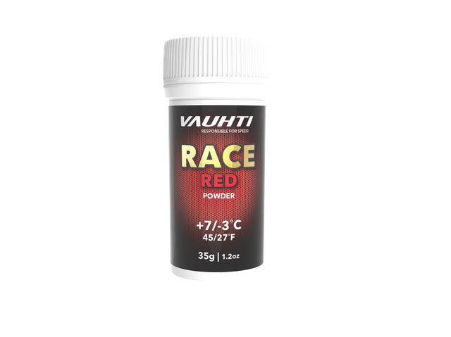 Vauhti Race Red Pulver 35 g +7 / -3