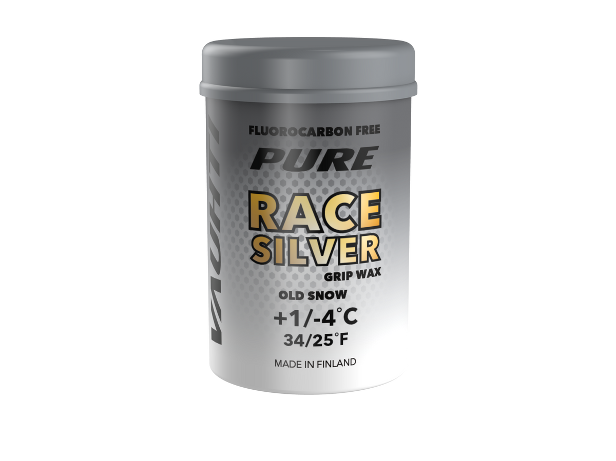 Vauhti Pure Race Old Snow Silver Fästvalla 45 g +1 / -4