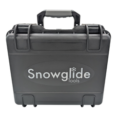 skidvalla.se Snowglide AF-C electric ski edge sharpener in a durable black protective carrying case