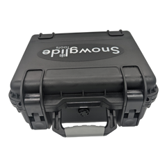 skidvalla.se Snowglide AF-C electric ski edge sharpener in a durable black protective carrying case