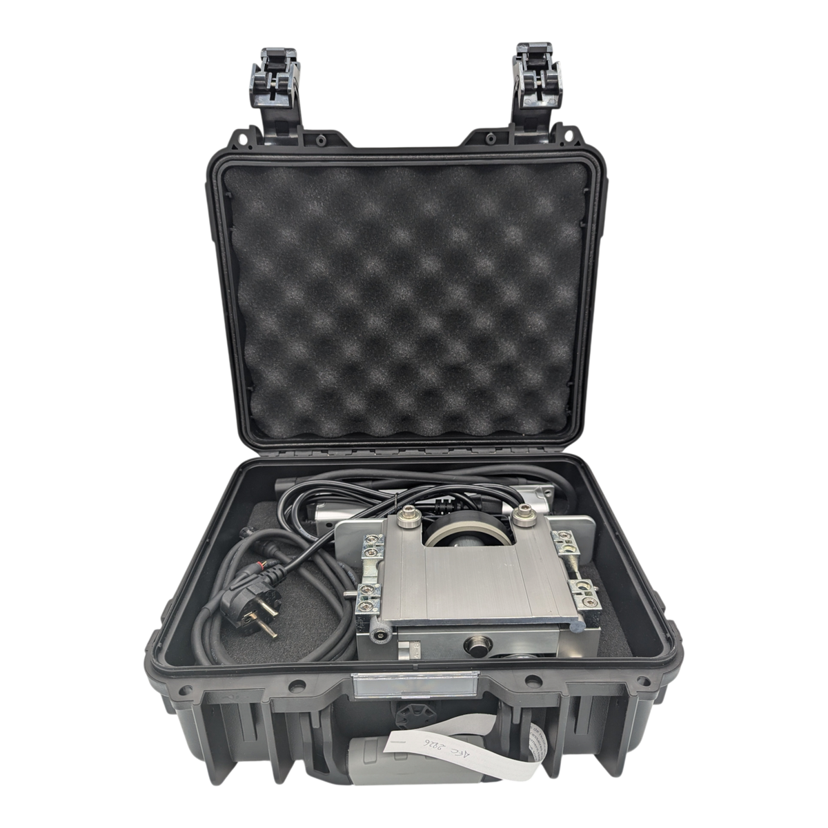 skidvalla.se Snowglide AF-C electric ski edge sharpener with CBN stone inside a protective hard carrying case