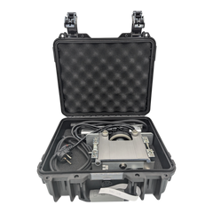 skidvalla.se Snowglide AF-C electric ski edge sharpener with CBN stone inside a protective hard carrying case