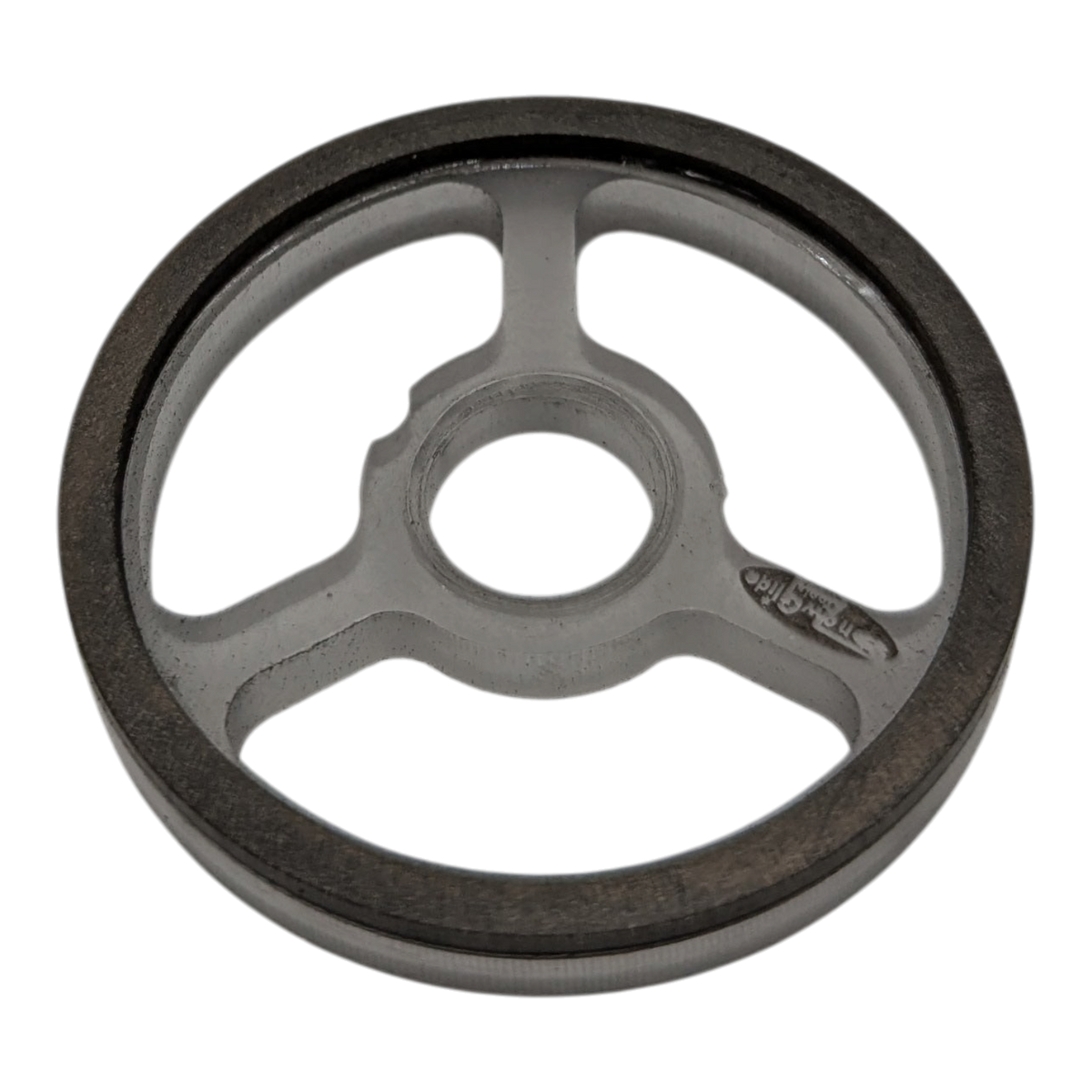 skidvalla.se Snowglide Rhombus 50 mm CBN grinding stone with a lightweight polymer frame for ski edge maintenance