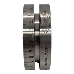 skidvalla.se Snowglide AM-1 stainless steel angle gauge for measuring ski and snowboard edge angles