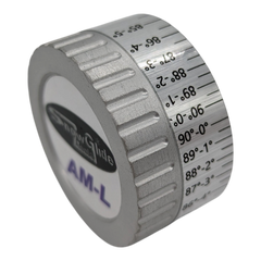 skidvalla.se Snowglide AM-L aluminum side edge angle gauge for checking ski and snowboard edge bevels