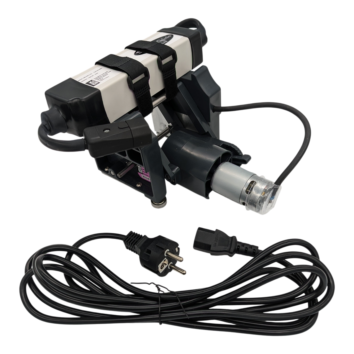 skidvalla.se Snowglide Rhombus electric ski edge sharpener with power cable and adapter for precise edge maintenance