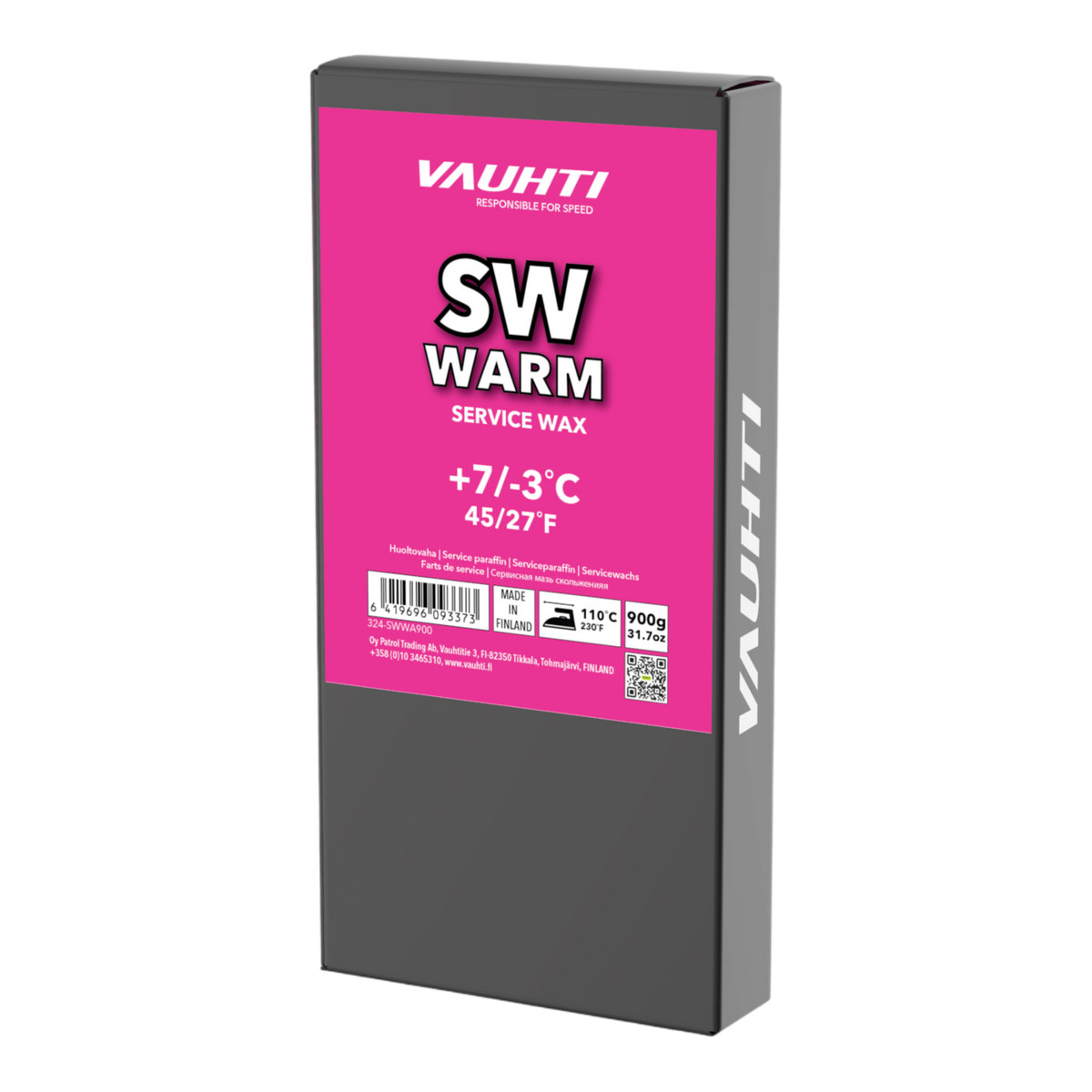 Vauhti Service Wax Warm Glidvalla 900 g +7 / -3